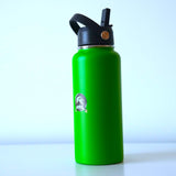 FLASK VANUAT Sports Stainless Steel Wide Mouth Water Bottle Double-Wall Vacuum Insulation Keeps Liquids Hot or Cold with Insulated Thermos Tumbler Mug Cup Sweat Design COLLECTIONS