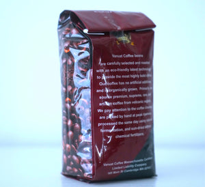 DARK ROAST, Whole Bean Coffee, Organic Fresh Artiżan Premium Beans, Volcanic Cult Vanuat LLC COLLECTION (1 Pound, 16OZ, EAST JAVA)