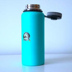 FLASK VANUAT Sports Stainless Steel Wide Mouth Water Bottle Double-Wall Vacuum Insulation Keeps Liquids Hot or Cold with Insulated Thermos Tumbler Mug Cup Sweat Design COLLECTIONS