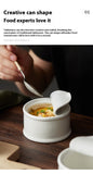 Creative Cans Dessert Bowl Hotel Restaurant Featured Small Stew Pot Ceramic Tableware