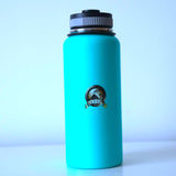 FLASK VANUAT Sports Stainless Steel Wide Mouth Water Bottle Double-Wall Vacuum Insulation Keeps Liquids Hot or Cold with Insulated Thermos Tumbler Mug Cup Sweat Design COLLECTIONS