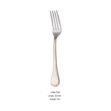Knife Fork And Spoon Hotel Restaurant Western Tableware Household Light Luxury Tableware Set