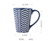 Household Ceramic Milk Coffee Cup  Design