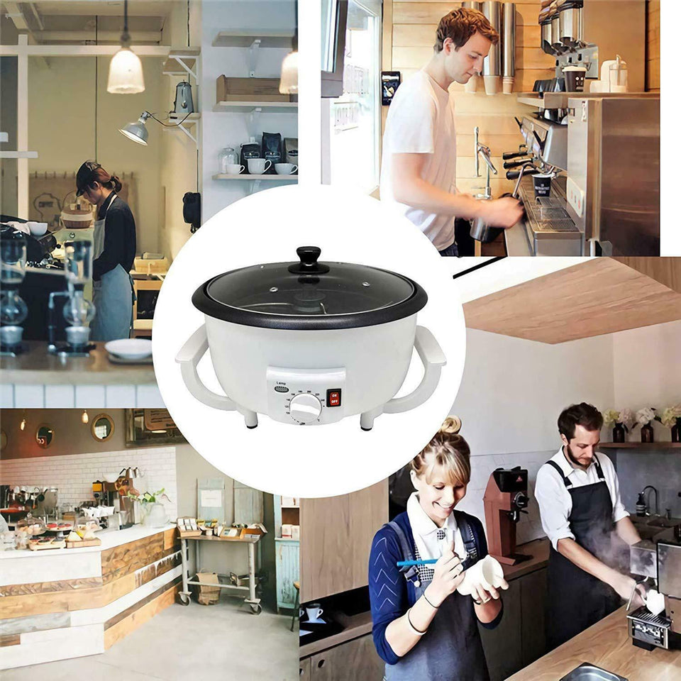110V Electric Coffee Roaster Machine Coffee Bean Roaster Machine for Home Use