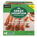 , Caramel Vanilla Cream Light Roast K-Cup Coffee Pods, 48 Count