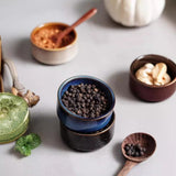 Ceramic Household Seasoning Plate Round Underglaze Japanese Restaurant Dipping Sauce Bowl