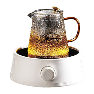 Household Hammer Pattern Electric Ceramic Stove Filter Tea Brewing Pot
