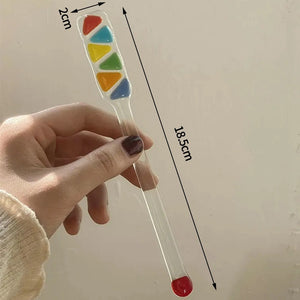 Glass Coffee Cocktail Stick Ice Filter
