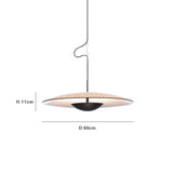 Nordic Simple Creative Restaurant UFO Chandelier Living Room Designer Sample Room Lamps