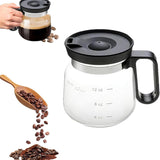 16 Oz Glass Coffee Cup Coffee Pot Style