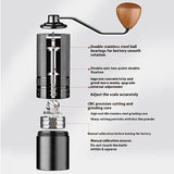 External Adjustment Manual Grinding Machine Steel Core Seven-star Household Coffee Grinder Outdoor Portable