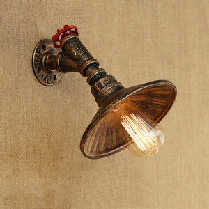 Coffee Shop Restaurant Water Pipe Wall Lamp