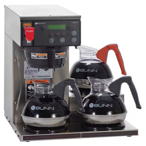 Axiom 15-3 3L 12-Cup Automatic Commercial Coffee Maker, 3 Lower Warmers, 38700.0002