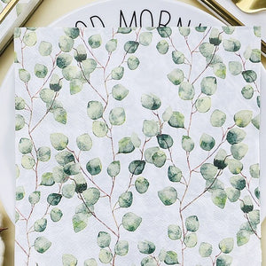 Colorful Paper Towels Hotel Western Restaurant Table Decoration Wine Glass Flower Paper