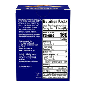 Chocolate Ball, Milk Chocolate with Natural Orange Flavor. 5.53Oz Box