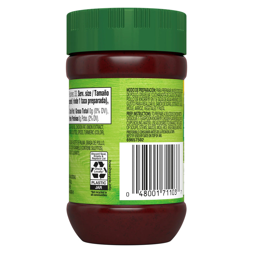 Granulated Chicken Flavor Bouillon Ground, 3.5 Oz Jar
