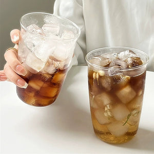 Juice Drink Latte Ice American Coffee Glass