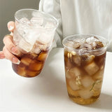 Juice Drink Latte Ice American Coffee Glass