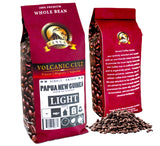 LIGHT ROAST WHOLE BEAN COFFEE SPECIALTY Volcanic Cult Vanuat Organic Supreme Finest Artisan beans. Sourcing premium artisan green specialty beans (Brazil, 16oz | LightROAST)