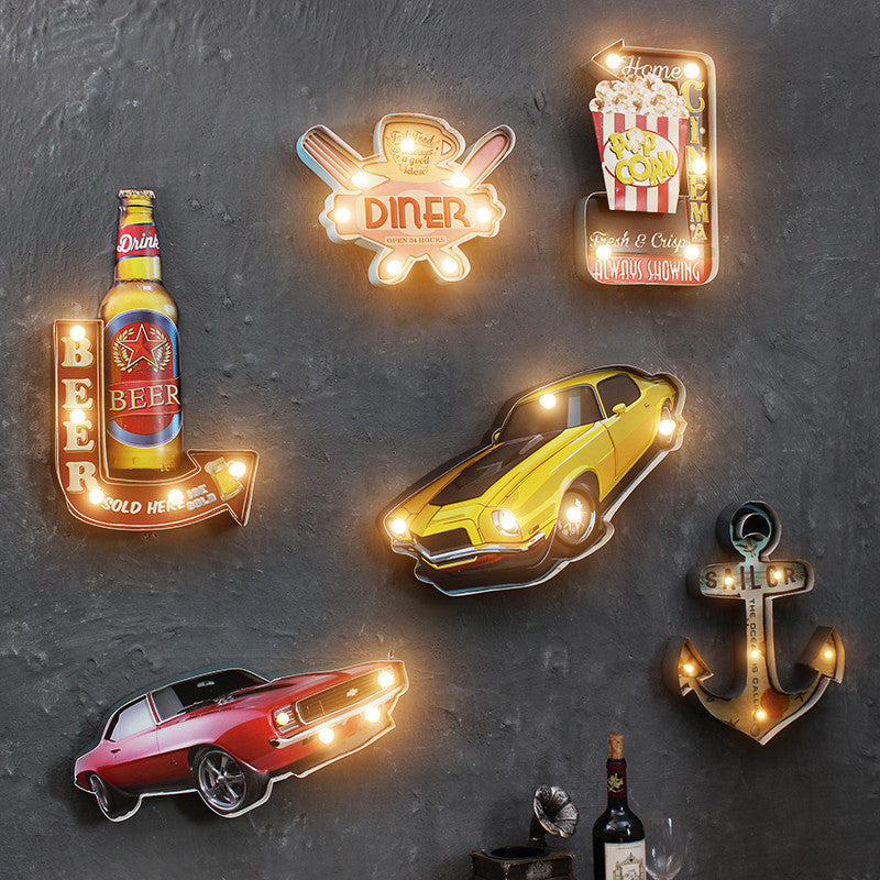 Cafe Bar Shop Decoration Wall Decoration
