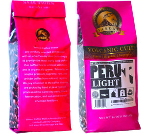 LIGHT ROAST, Whole Bean Coffee, Organic Fresh Artisan Premium Beans, Volcanic Cult Vanuat LLC COLLECTION (1 Pound, 16OZ, EL-SALVADOR)