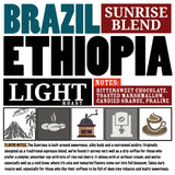 LIGHT ROAST WHOLE BEAN COFFEE SPECIALTY Volcanic Cult Vanuat Organic Supreme Finest Artisan beans. Sourcing premium artisan green specialty beans (Brazil, 16oz | LightROAST)