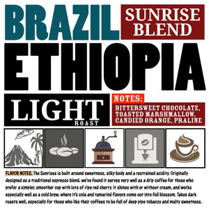 LIGHT ROAST Whole Bean Coffee Specialty Volcanic Organic Supreme Finest Artisan Beans for Drip Coffee Cold Brew Espresso French Press Turkish Brew from Vanuatu Sumatra Ethiopia Ethiopian Brazil Brazilian Kenya Kenyan Papua New Guinea Colomb