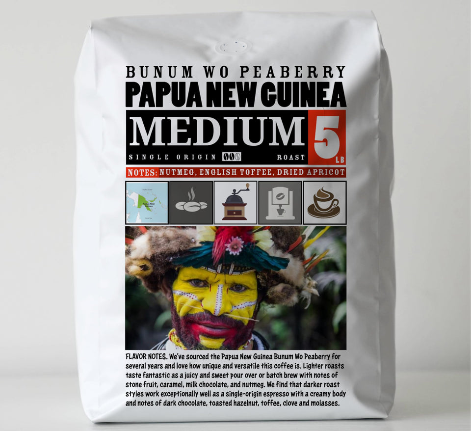5lb VOLCANIC CULT COFFEE Whole Bean, Medium Roast, Delicious Taste, Heavenly Aroma - Fresh Bulk, Organic Fresh Artisan Premium Coffee Beans (5Pounds, 80 ounces, Brazil)