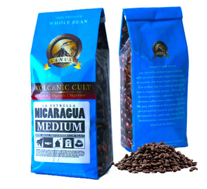 MEDIUM ROAST Whole Bean Coffee Specialty Volcanic Organic Supreme Finest Artisan Beans for Drip Coffee Cold Brew Espresso French Press Turkish Brew from Vanuatu Sumatra Ethiopia Ethiopian Brazil Brazilian Kenya Kenyan Papua New Guinea Colom