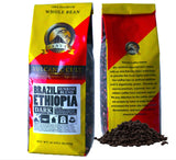 DARK ROAST VANUAT Volcanic Cult Organic Supreme Finest Artisan COFFEE Whole Bean Beans for Drip Coffee Cold Brew Espresso French Press Turkish Brew etc (Brazil, 16oz | Dark Roast)