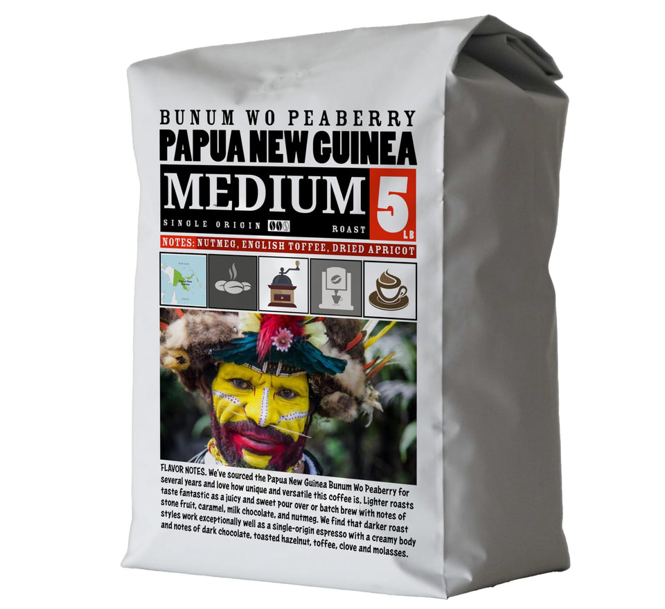 5lb VOLCANIC CULT COFFEE Whole Bean, Medium Roast, Delicious Taste, Heavenly Aroma - Fresh Bulk, Organic Fresh Artisan Premium Coffee Beans (5Pounds, 80 ounces, Brazil)