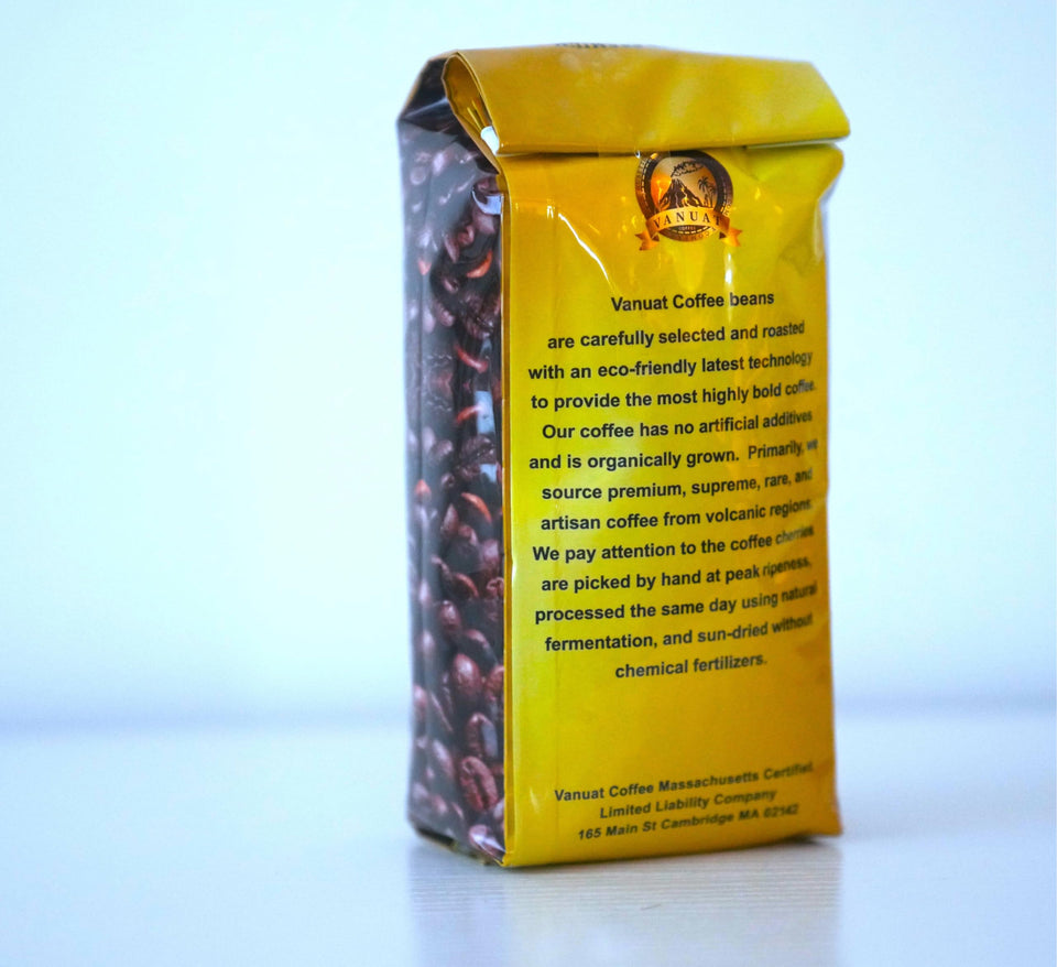 LIGHT ROAST, Whole Bean Coffee, Organic Fresh Artisan Premium Beans, Volcanic Cult Vanuat LLC COLLECTION (1 Pound, 16OZ, EL-SALVADOR)