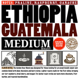 MEDIUM ROAST 16OZ Whole Bean Coffee Volcanic Organic Supreme Finest Artisan Beans for Drip Coffee Cold Brew Espresso French Press Turkish Brew etc (Brazil, 16oz, Medium)