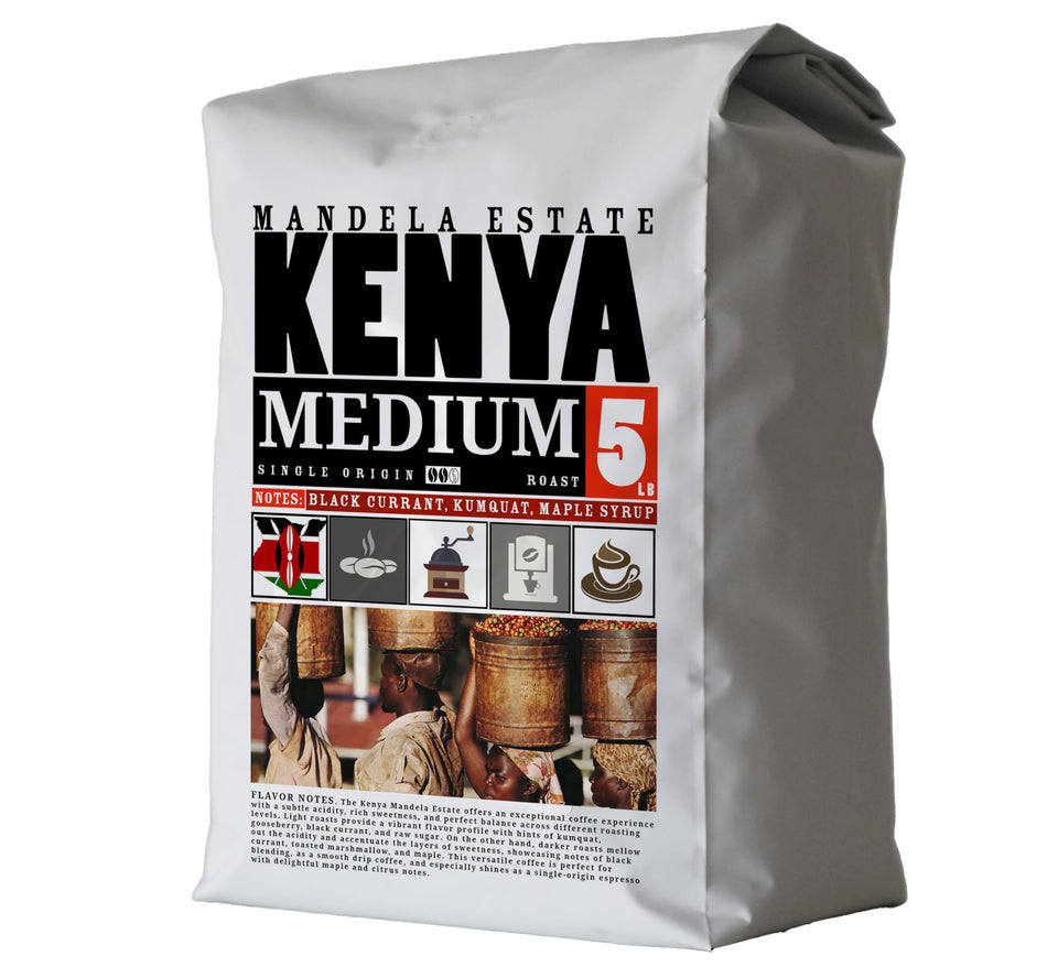 5lb VOLCANIC CULT COFFEE Whole Bean, Medium Roast, Delicious Taste, Heavenly Aroma - Fresh Bulk, Organic Fresh Artisan Premium Coffee Beans (5Pounds, 80 ounces, Brazil)