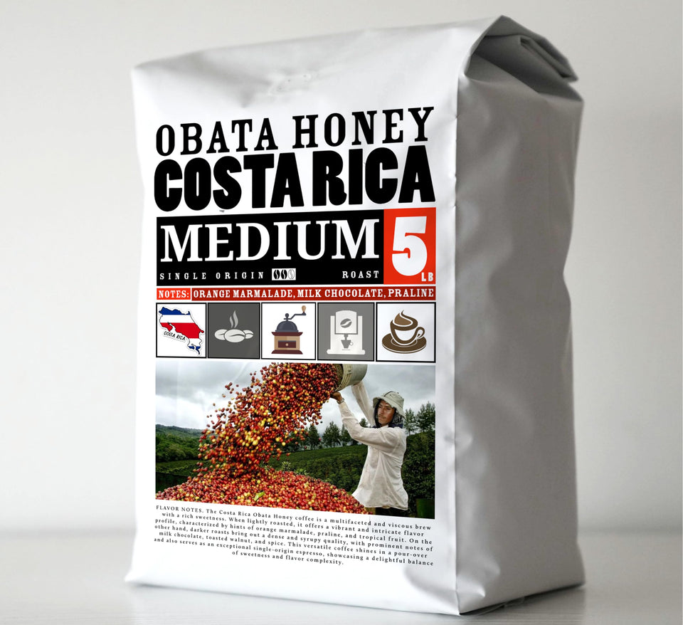 5lb VOLCANIC CULT COFFEE Whole Bean, Medium Roast, Delicious Taste, Heavenly Aroma - Fresh Bulk, Organic Fresh Artisan Premium Coffee Beans (5Pounds, 80 ounces, Brazil)
