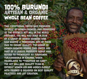 LIGHT ROAST WHOLE BEAN COFFEE SPECIALTY Volcanic Cult Vanuat Organic Supreme Finest Artisan beans. Sourcing premium artisan green specialty beans (Brazil, 16oz | LightROAST)