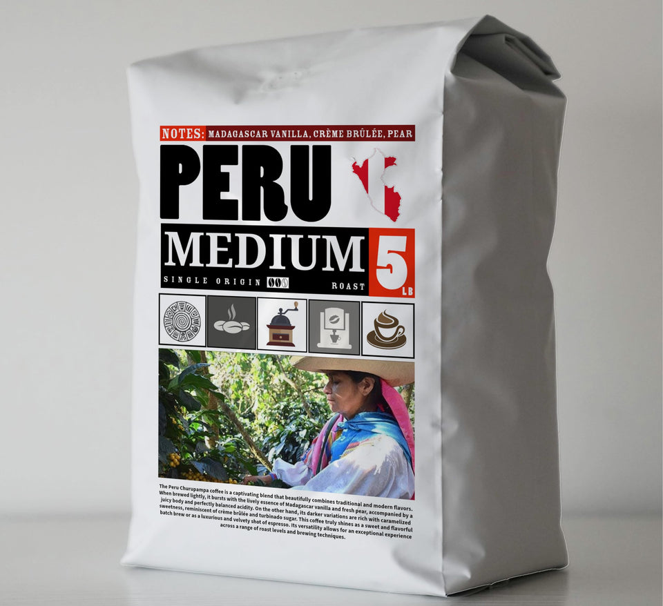5lb VOLCANIC CULT COFFEE Whole Bean, Medium Roast, Delicious Taste, Heavenly Aroma - Fresh Bulk, Organic Fresh Artisan Premium Coffee Beans (5Pounds, 80 ounces, Brazil)