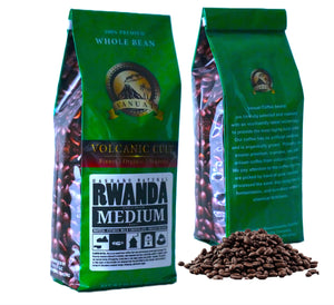 MEDIUM ROAST 16OZ Whole Bean Coffee Volcanic Organic Supreme Finest Artisan Beans for Drip Coffee Cold Brew Espresso French Press Turkish Brew etc (Brazil, 16oz, Medium)