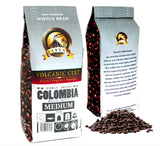 MEDIUM ROAST 16OZ Whole Bean Coffee Volcanic Organic Supreme Finest Artisan Beans for Drip Coffee Cold Brew Espresso French Press Turkish Brew etc (Brazil, 16oz, Medium)