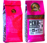 MEDIUM ROAST, Whole Bean Coffee, Organic Fresh Artisan Premium Beans (1 Pound, 16OZ, EL SALVADOR)