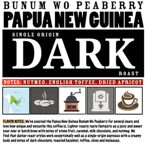 DARK ROAST VANUAT Volcanic Cult Organic Supreme Finest Artisan COFFEE Whole Bean Beans for Drip Coffee Cold Brew Espresso French Press Turkish Brew etc (Brazil, 16oz | Dark Roast)