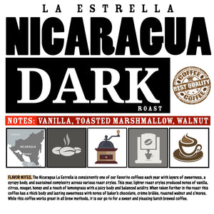 DARK ROAST VANUAT Volcanic Cult Organic Supreme Finest Artisan COFFEE Whole Bean Beans for Drip Coffee Cold Brew Espresso French Press Turkish Brew etc (Brazil, 16oz | Dark Roast)