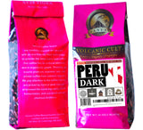 DARK ROAST, Whole Bean Coffee, Organic Fresh Artiżan Premium Beans, Volcanic Cult Vanuat LLC COLLECTION (1 Pound, 16OZ, EAST JAVA)