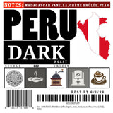 DARK ROAST, Whole Bean Coffee, Organic Fresh Artiżan Premium Beans, Volcanic Cult Vanuat LLC COLLECTION (1 Pound, 16OZ, EAST JAVA)