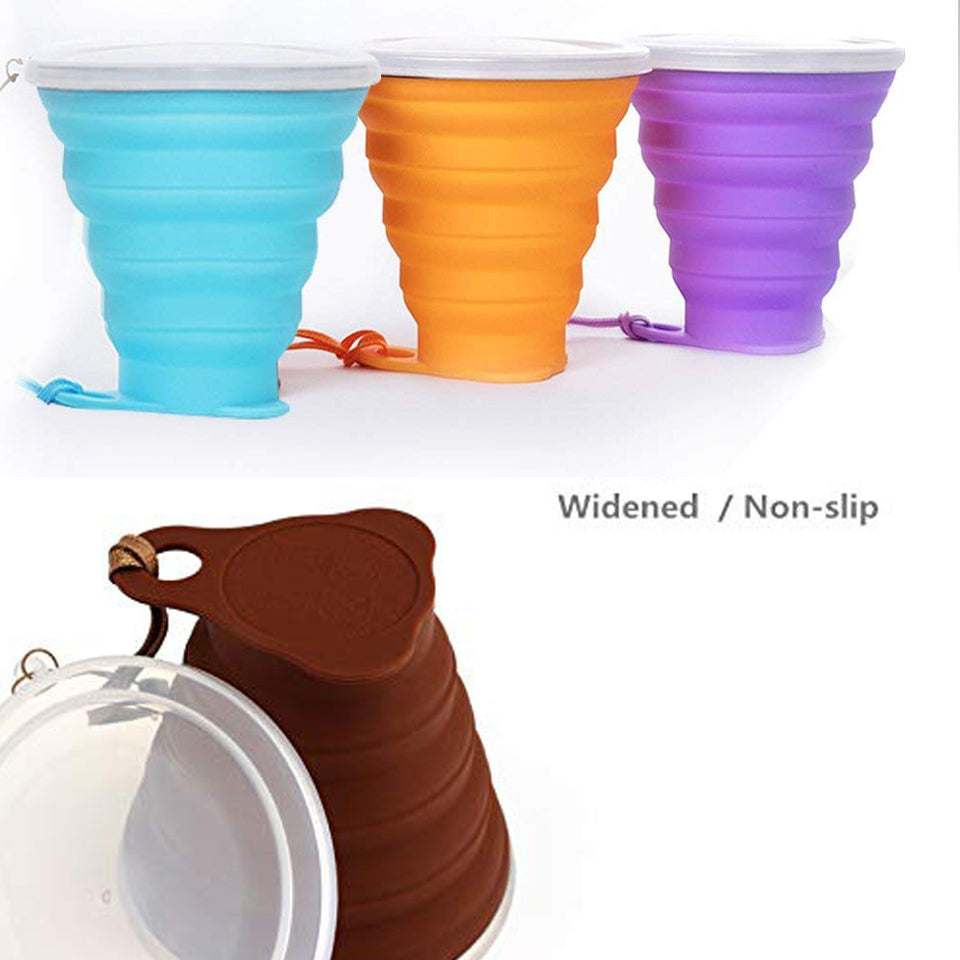 Silicone coffee cup
