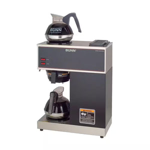 VPR 12-Cup Commercial Coffee Maker W/ 2 Easy Pour Decanters, 2 Warmers, 33200.0002