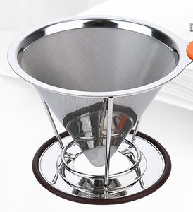 Hand - operated coffee filter