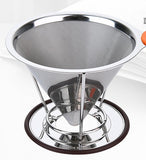Hand - operated coffee filter