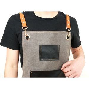 Korean Version Of The Fashion Milk Tea Store Barista Work Apron