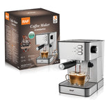 Italian-style Coffee Machine With Milk Froth 19Bar Semi-automatic